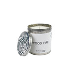 Heaven Scent's new summer range 200ml travel candles are made from natural, vegan, soy and rapeseed wax. Aroma: Wood Fire