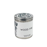 Heaven Scent's new summer range 200ml travel candles are made from natural, vegan, soy and rapeseed wax. Aroma: Wood Fire