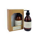 Heaven Scent Vegan Hand Lotion & Body Wash gift set with beautiful Heritage Range labels. Scent: Black Pomegranate