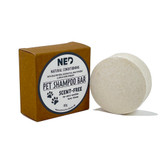 Heaven Scent Scent-Free Pet Shampoo Bar is produced in the UK using all natural and naturally derived ingredients.