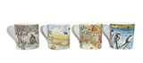 Heaven Scent's Jungle Bone China Mug for tea, coffee and hot chocolate, perfect to complement our natural candle, reed diffuser and body product ranges.