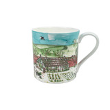 Heaven Scent's Greenhouse Bone China Mug for tea, coffee and hot chocolate, perfect to complement our natural candle, reed diffuser and body product ranges.