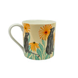 Heaven Scent's Jungle Bone China Mug for tea, coffee and hot chocolate, perfect to complement our natural candle, reed diffuser and body product ranges.