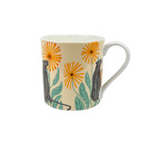 Heaven Scent's Jungle Bone China Mug for tea, coffee and hot chocolate, perfect to complement our natural candle, reed diffuser and body product ranges.