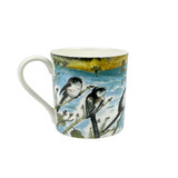 Heaven Scent's Long-Tailed Tits Bone China Mug for tea, coffee and hot chocolate, perfect to complement our natural candle, reed diffuser and body product ranges.
