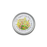 Heaven Scent 10ml Organic Base Lip Balms are made in Britain and blended with flavoured oils and Melissa Oil, with beautiful Spring/Summer illustrated labels. Rose Blush & Geranium