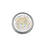 Heaven Scent 10ml Organic Base Lip Balms are made in Britain and blended with flavoured oils and Melissa Oil, with beautiful Spring/Summer illustrated labels. Peaches & Cream