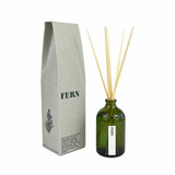 Heaven Scent’s Green Botanical vegan reed diffuser inspired by the ancient knowledge of plants and beliefs that surround them. Aroma: Fern