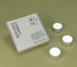 Wholesale, Green Botanical Range box of 9 tealight candles made with natural, soy, vegan wax and fragrance & essential oils. Aroma: Botanist Garden