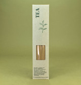10 Green Botanical Tea incense sticks by Heaven Scent in a recycled card pack with plant folklore illustration.
