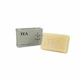 Heaven Scent’s Green Botanical stamped natural soap inspired by the ancient knowledge of plants and beliefs that surround them. Aroma: Tea