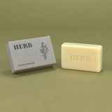 Heaven Scent’s Green Botanical stamped natural soap inspired by the ancient knowledge of plants and beliefs that surround them. Aroma: Herb