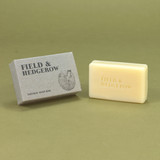 Heaven Scent’s Green Botanical stamped natural soap inspired by the ancient knowledge of plants and beliefs that surround them. Aroma: Field & Hedgerow