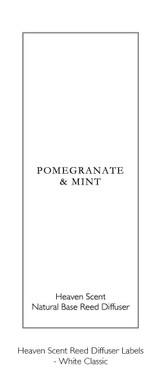 Heaven Scent Wholesale, bespoke label 80ml frosted bottle reed diffuser kit, made with an alcohol-free base blended with essential/fragrance oils.White Classic - Heaven Scent Branded Labels Heaven Scent Wholesale, bespoke label 80ml frosted bottle reed diffuser kit, made with an alcohol-free base blended with essential/fragrance oils.White Classic - Heaven Scent Branded Labels