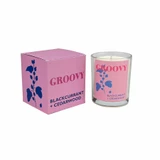 Heaven Scent Modern Botanical natural, soy, vegan 20cl votive candle poured in Wiltshire. Aroma: Groovy, Pink Pepper, Cedarwood
