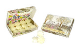 A Heaven Scent new SUMMER wax melt clovers alongside their matching illustrated gift box. Aroma: Rosemary, Sage & Thyme; Illustration: Herb Garden