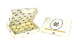 A Heaven Scent new SUMMER wax melt hearts alongside their matching illustrated gift box. Aroma: Spring Garden, Rosehip; Illustration: Turtle doves and birds eggs