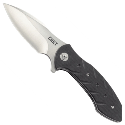 CRKT 5370 Terrestrial Flipper Knife, Satin Blade