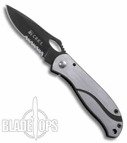 CRKT 6490 Pazoda Folder Knife, Combo Edge