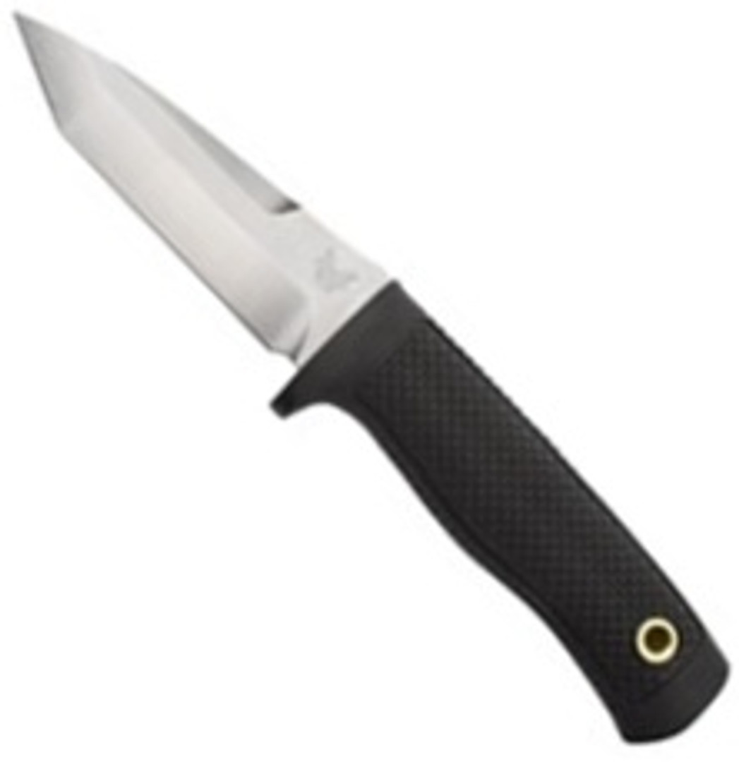 Benchmade 517 Pardue Rant Fixed Blade Knife, Satin Tanto Point