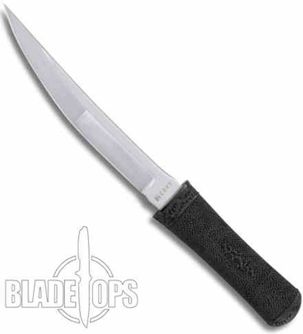 CRKT Hissatsu Fixed Blade Tactical Knife, Stainless Plain Edge