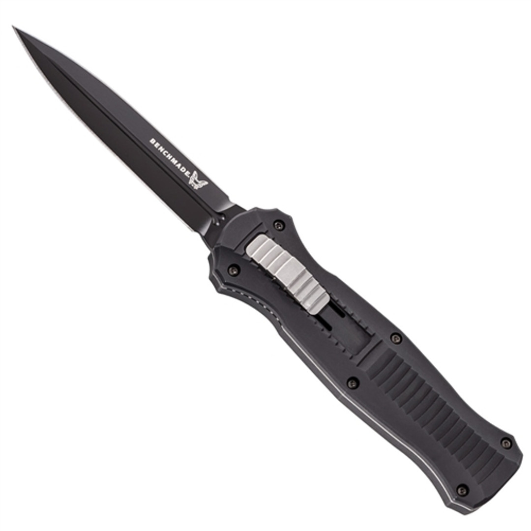 Benchmade 3300BK Infidel D/E OTF Auto Knife, D2 Black Blade