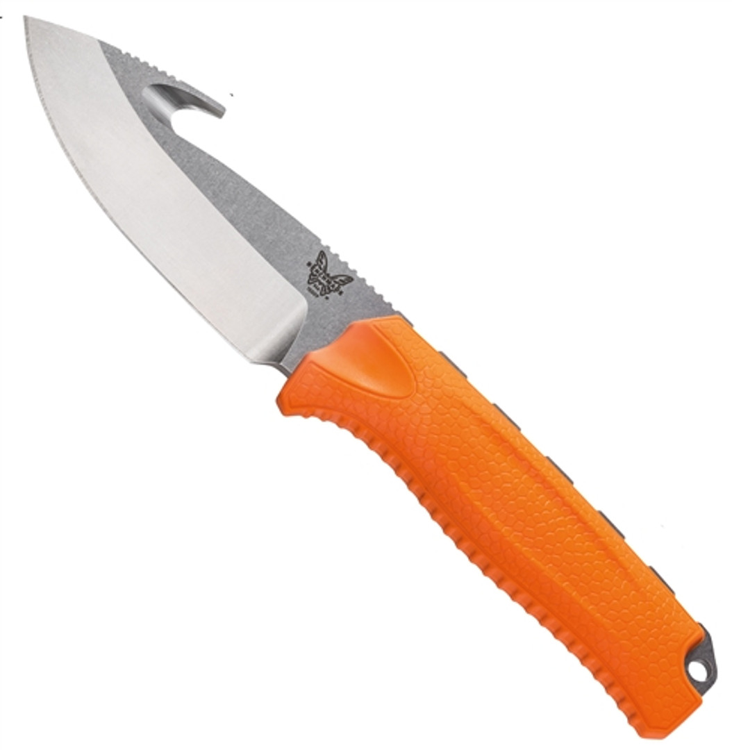 Benchmade HUNT Steep Mountain Orange Fixed Blade Knife