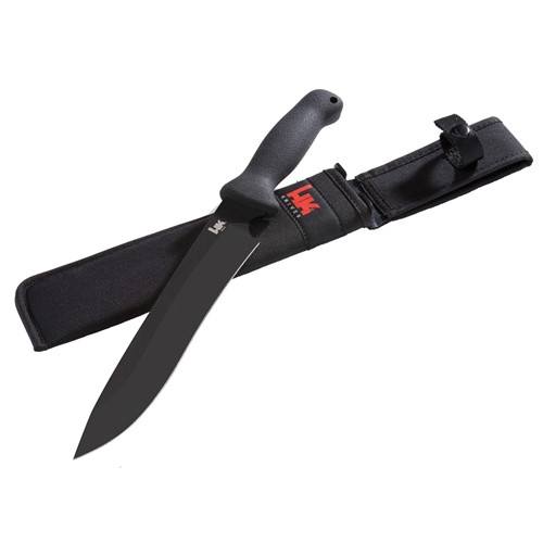 Benchmade HK Feint Fixed Blade Knife, Black Blade