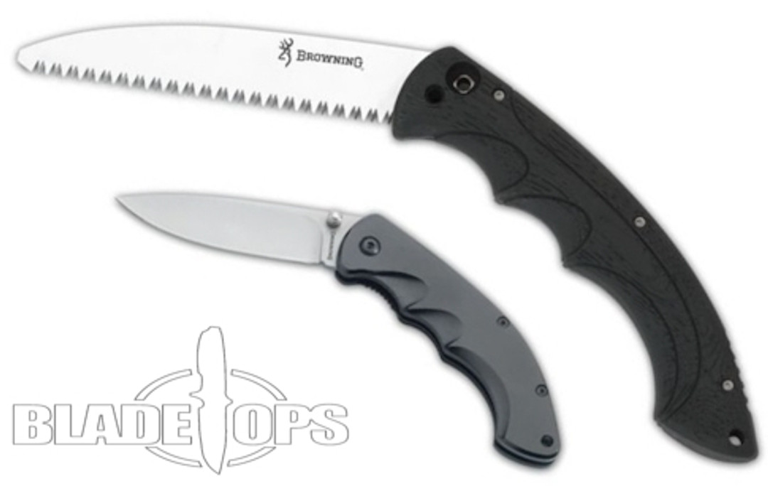 Browning Camp Saw and Knife, Black, 923