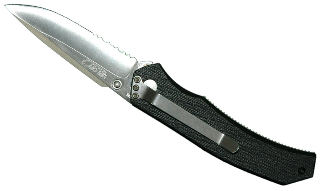 CRKT Lift Off Spring Assist Knife, Razor Sharp Edge with Triple Point Serrations