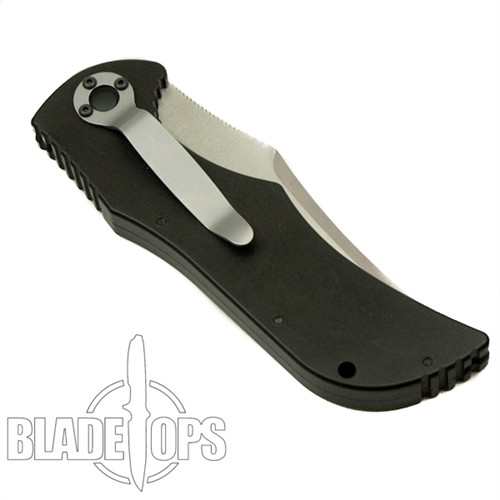 Paragon Black Apex Auto Knife, 4" S30V Satin Blade