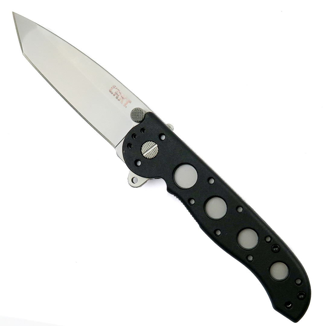 CRKT M16-02Z Every Day Carry Folder Knife, BeadBlast Tanto Point Blade