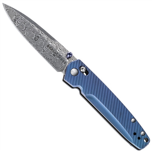 Benchmade Gold Class 485-171 Blue/Violet Valet Titanium Folder