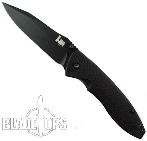 Benchmade H&K Nitrous Blitz Spring Assist Knife Black Tactical, Limited Edition