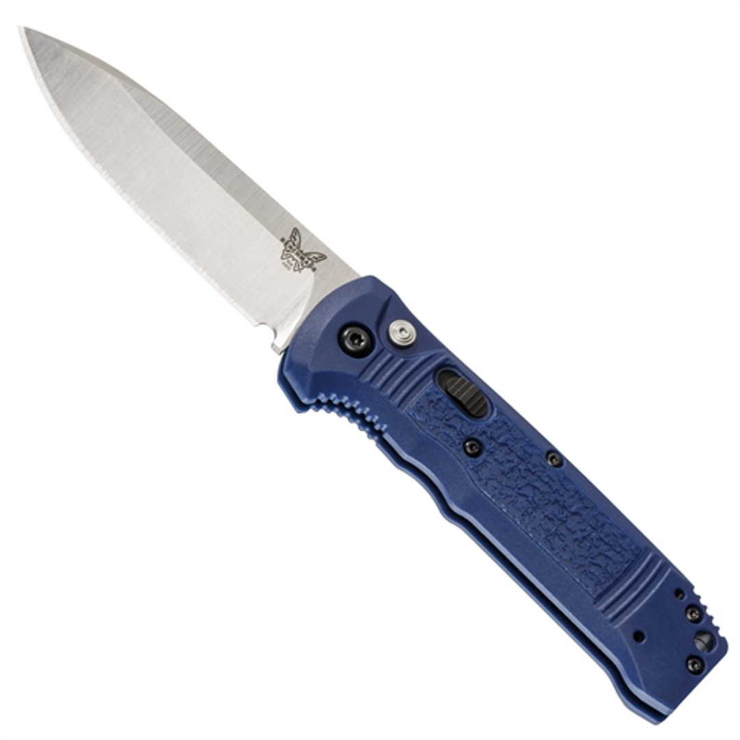 Benchmade Prototype 4400-1 Blue Casbah Auto Knife, CPM-S30V Satin Blade