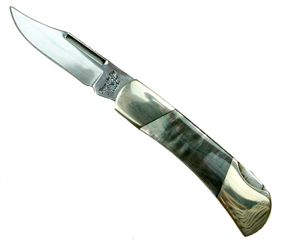 Bear & Son BL26 Black Lip Pearl Executive Lockback Knife