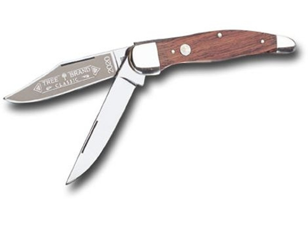 Boker Folding Hunter Wood Handle Pocket Knife