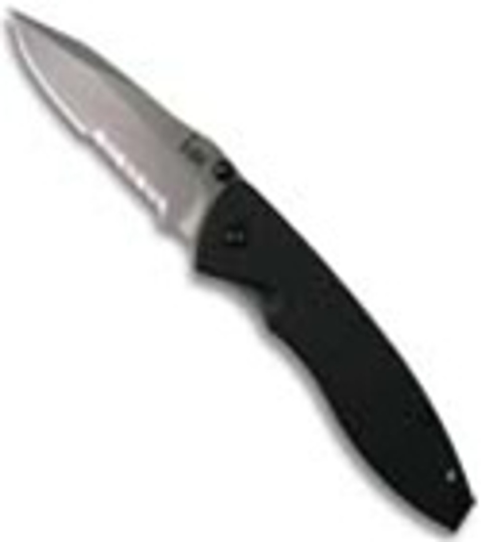 Benchmade H&K Nitrous Blitz Spring Assist Knife (Part Serrated)