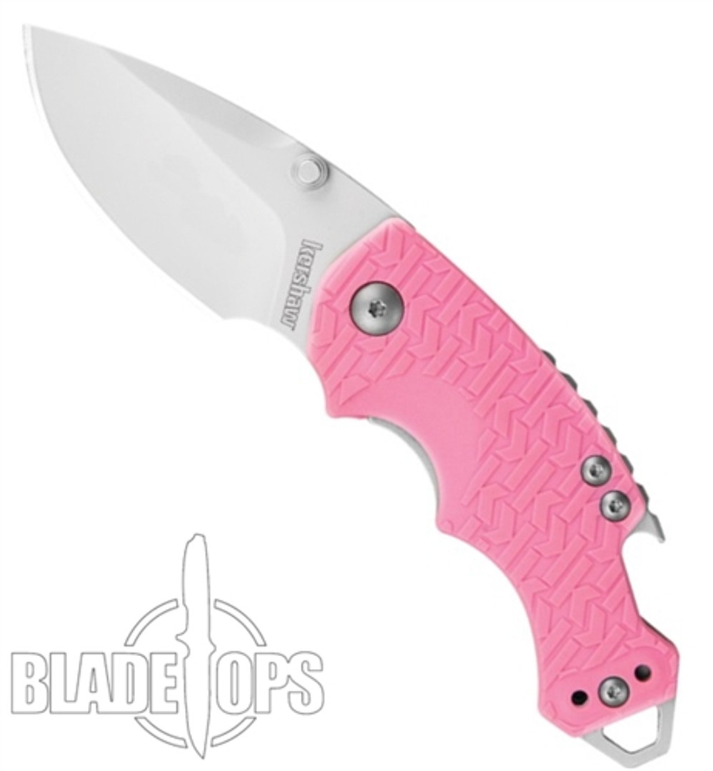 Kershaw Pink Shuffle Folder Knife, Satin Blade