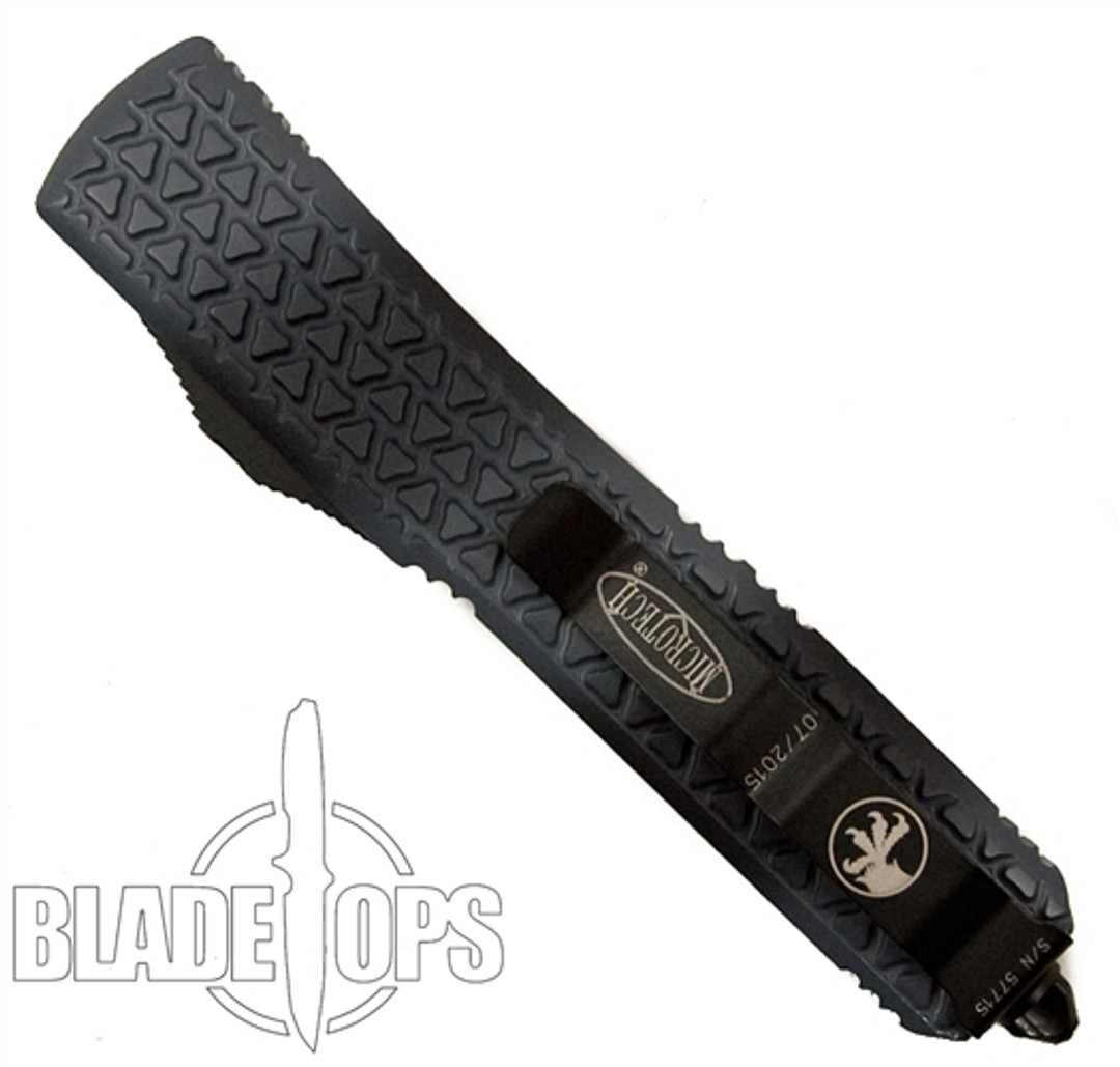 Microtech Urban Camo Tri-Grip Ultratech OTF Knife, Combo Drop Point Blade