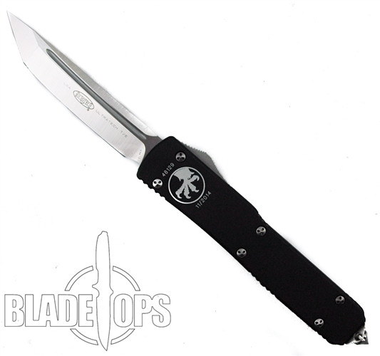 Microtech Ultratech OTF Knife, Satin Tanto Blade, 123-4