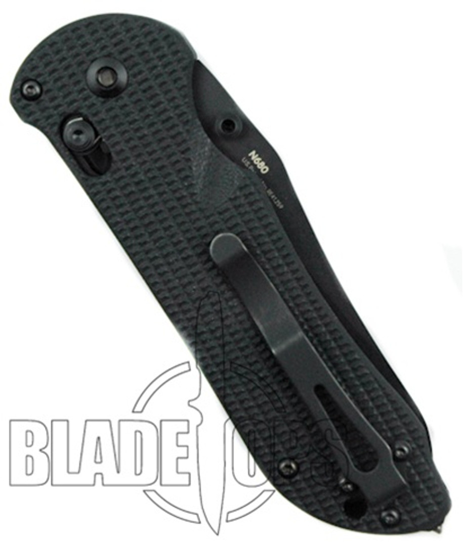 Benchmade 915BK Triage Folder Knife, N680 Black Blade