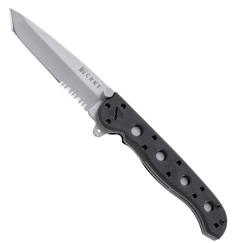 CRKT M16-10Z Carson EDC Folder Knife, Bead Blast Tanto Blade