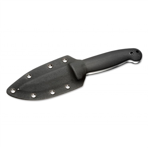 Boker Magnum 02SC414 Jumbo Bushcraft Fixed Blade Knife, Satin Blade