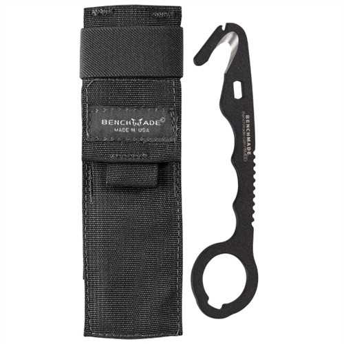 Benchmade 8BLKWMED Medical Fixed Blade Rescue Hook, Black Finish SHEATH VIEW