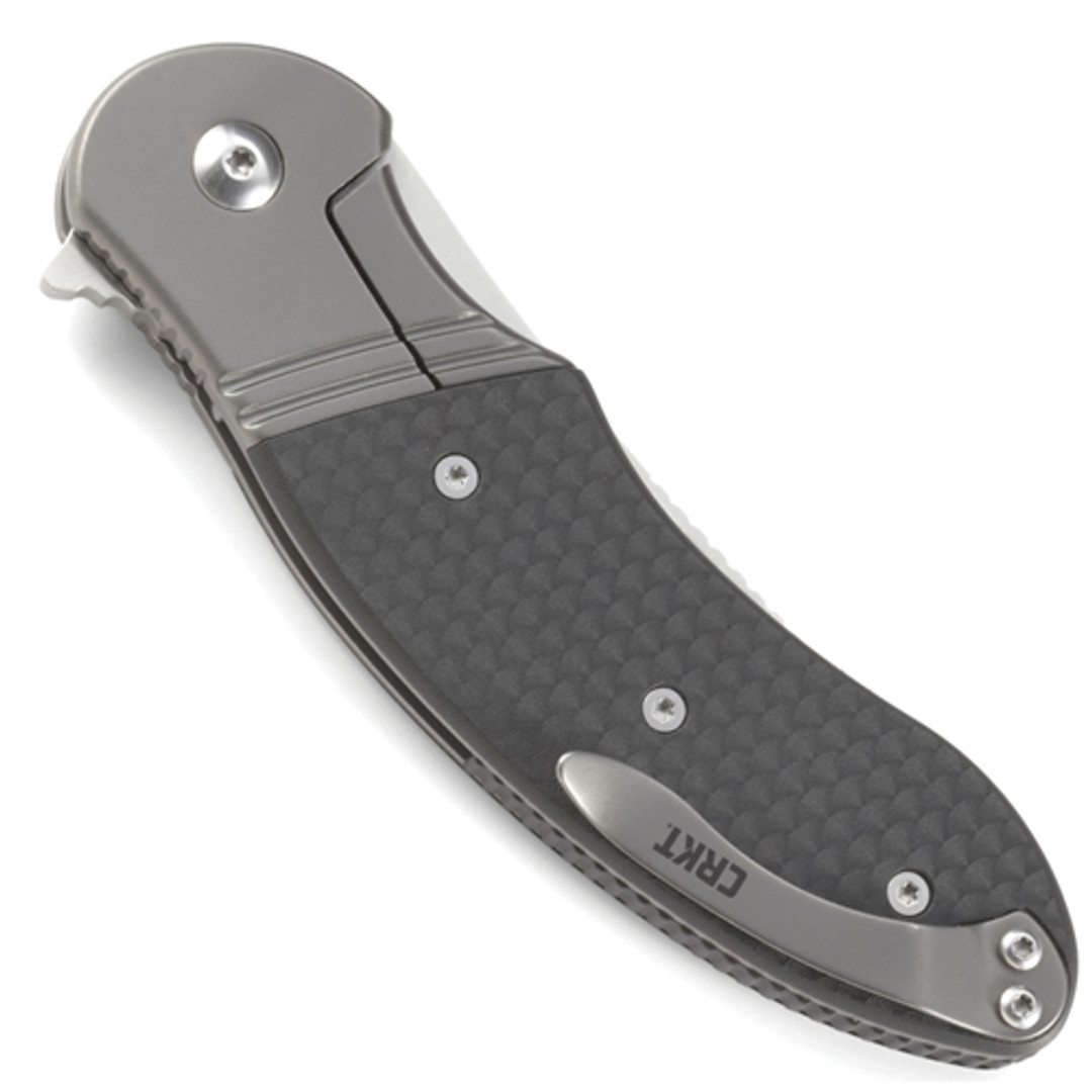 CRKT Onion Hootenanny Folder Knife, Satin Drop Point Blade