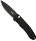 Bradley Cutlery Alias I, Large Auto, Black Plain Blade, BCC17900BK