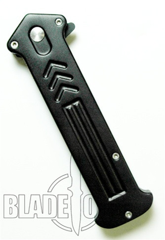 Black Joker Spring Assist Tactical Knife, Side Open, P/S, Large