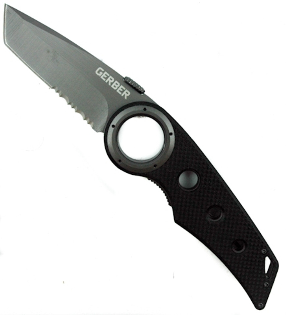 Gerber Remix Tactical Folder Knife, Tanto Point, Combo Edge