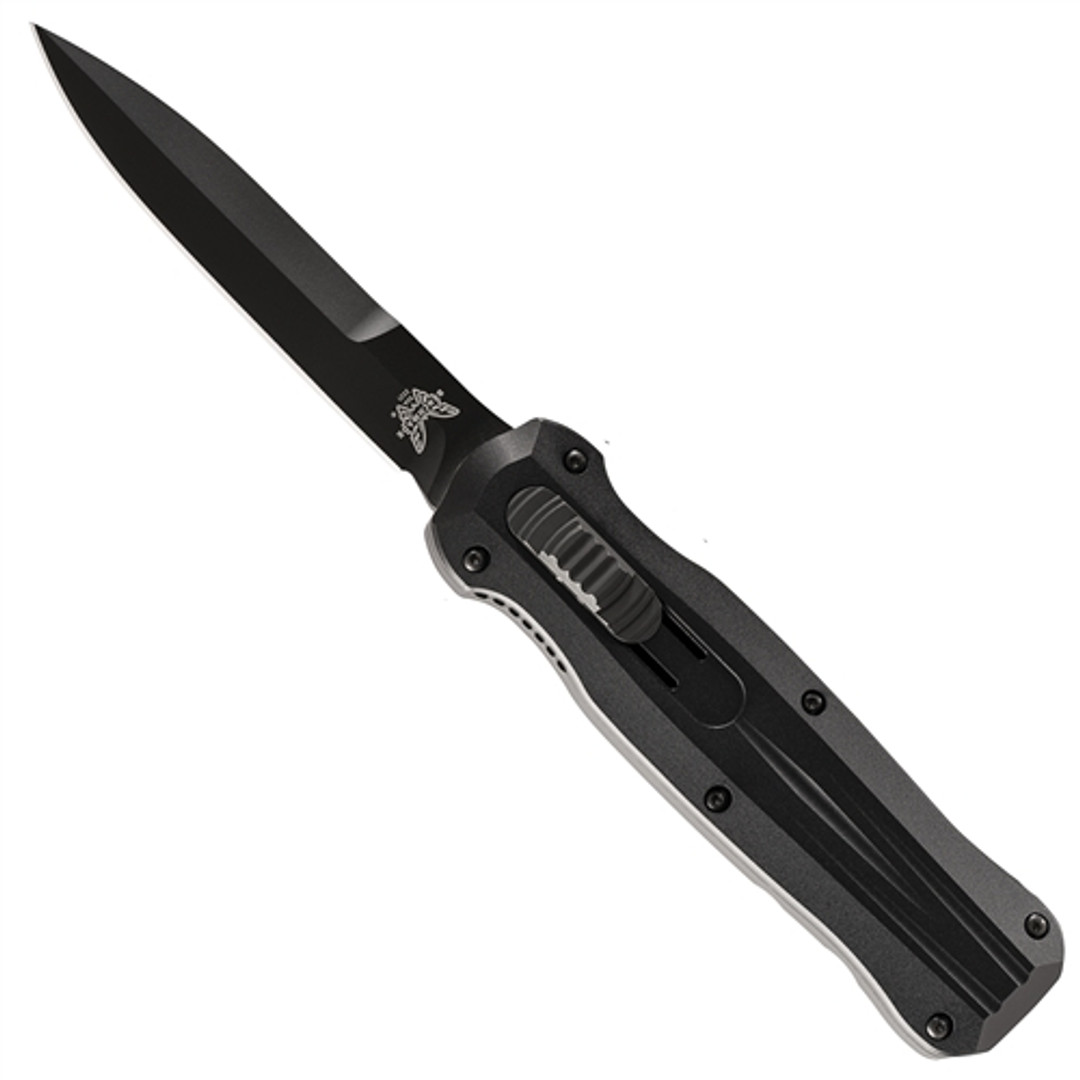 Benchmade 3321BK Pagan S/E OTF Auto Knife, 154CM Black Blade